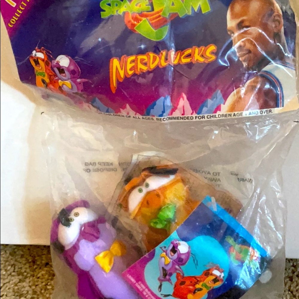 Nerdlucks Warner Bros Space Jam Plush New Sealed